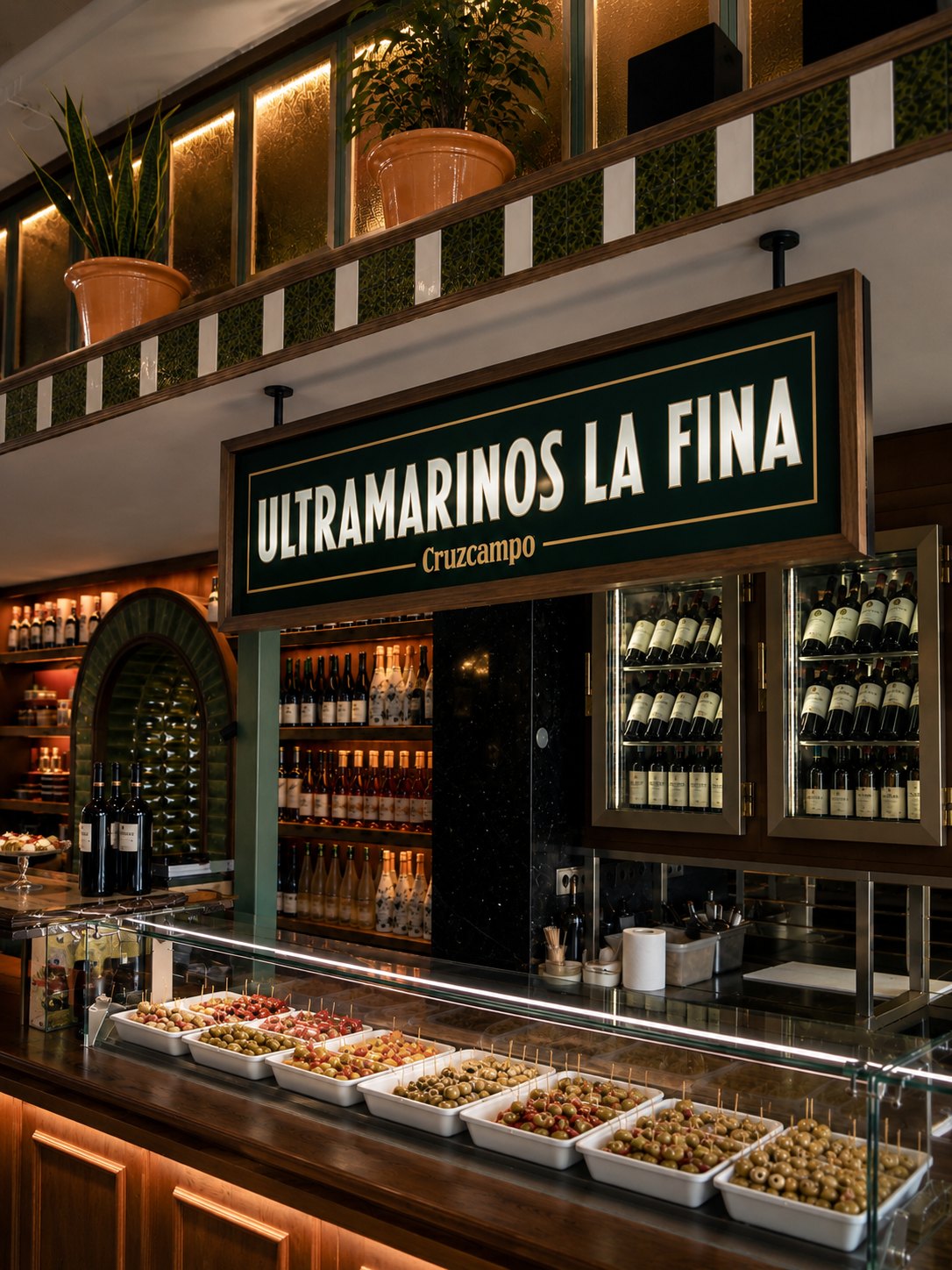Ultramarinos La Fina: proyecto de Joaquín Ortiz